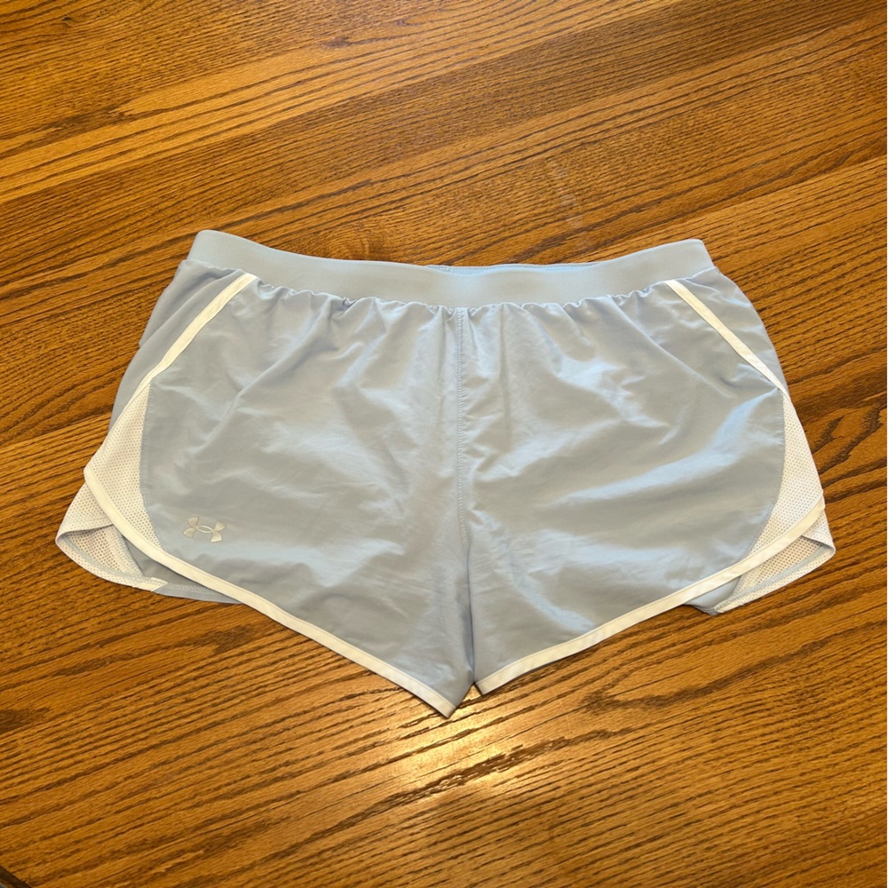 Under Armour Women's Sky Blue Athletic Shorts